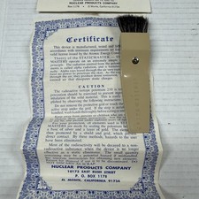 Vintage Staticmaster Brush Model 1C50 w/ Original Papers 1972 Made In USA