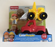 Fisher-Price Little People Work Around Town Vehicle Set  Pickup with Figures