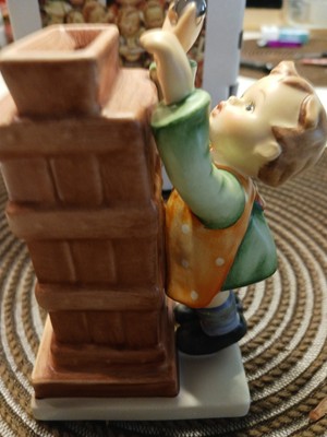 Vintage Hummel Goebel Little Thrifty Figurine Bank With Key 5  girl coin in bank