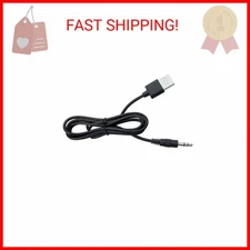 3.5mm Male AUX Audio Jack Cable to USB 2.0 Adapter Cord Wireless Bluetooth Headp
