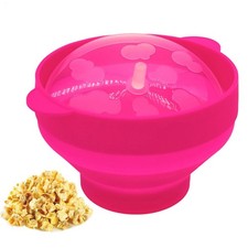 Popcorn Maker Cup Home Pop Corn Popper Machine Cooker Snack Hot Microwave Bowl