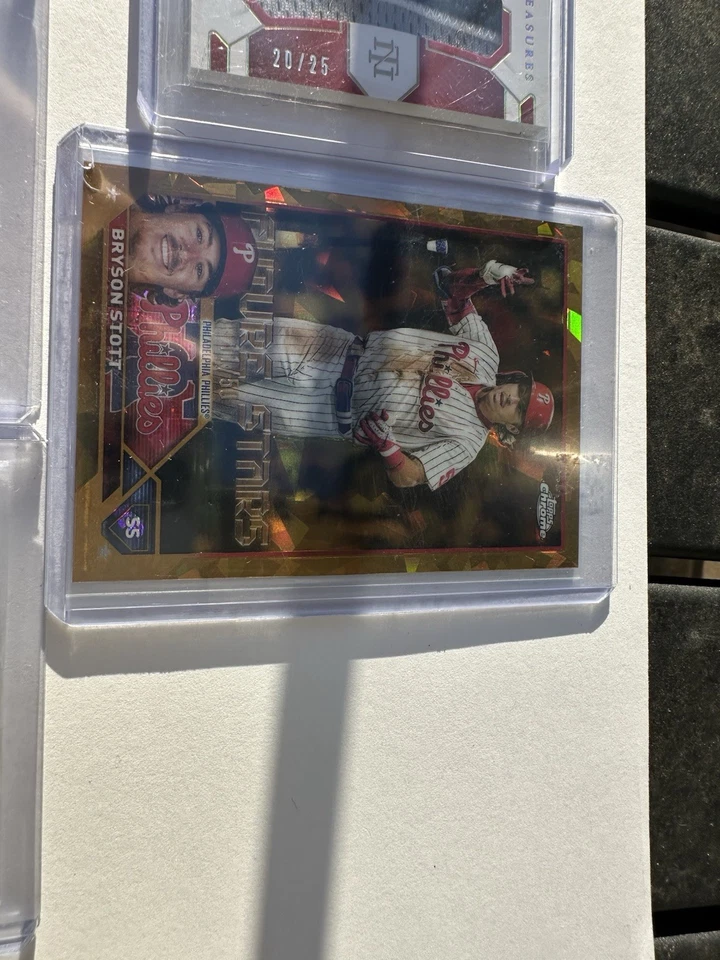 Lote de tarjetas de béisbol (5 tarjetas en total) autos/reliquias usadas en juegos/tarjetas numeradas Foto 4 de 4