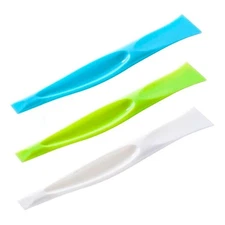 7" Hard Plastic Floor Scraper Tool 5-Pack Stiff Edge Peeler for Dirt Gum Scratch