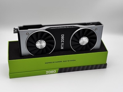 NVIDIA GeForce RTX 2080 Founders Edition 8GB GDDR6 Grafikkarte - inkl. OVP