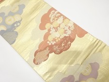 7241686: JAPANESE KIMONO JAPANESE FUKURO OBI / WOVEN CLOUD