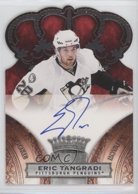 2010-11 Panini Crown Royale 265/499 Eric Tangradi #135 Rookie Auto RC 1k9