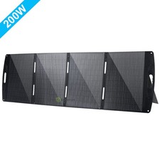 Solar Panel 200W Foldable Solar Charger Waterproof Camping  High Efficiency