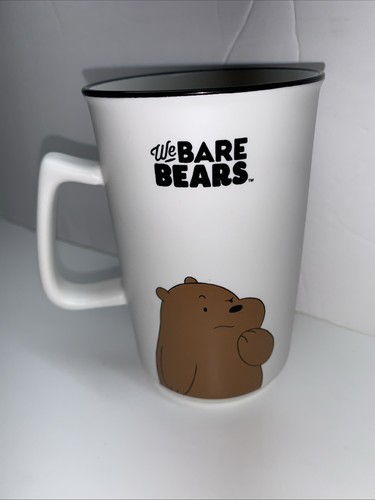 Taza de café de cerámica Cartoon Network GRIZZ We Bare Bears té oso más antiguo MINISO - Imagen 15 de 15