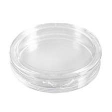 10 pcs Small round transparent plastic coin box 40mm R2F25549