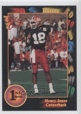 1991 Wild Card Draft Henry Jones #20 Rookie RC. rookie card picture