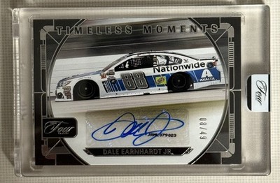 2026 Turn Four Timeless Moments SP Auto Silver 08/49 Dale Earnhardt Jr.