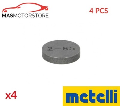 EINSTELLSCHEIBE VENTILSPIEL METELLI 03-0902 4PCS I NEU OE QUALITÄT