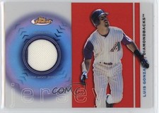 2003 Topps Finest Uniform Relics Luis Gonzalez #FRJ-LG 0m0