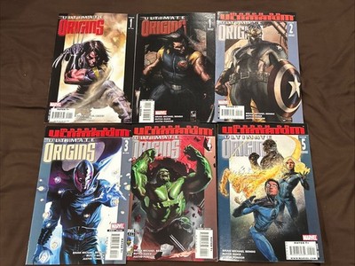 Ultimate Origins #1-5 Complete Set + Variants Very Nice - COMBINED SHIPPING