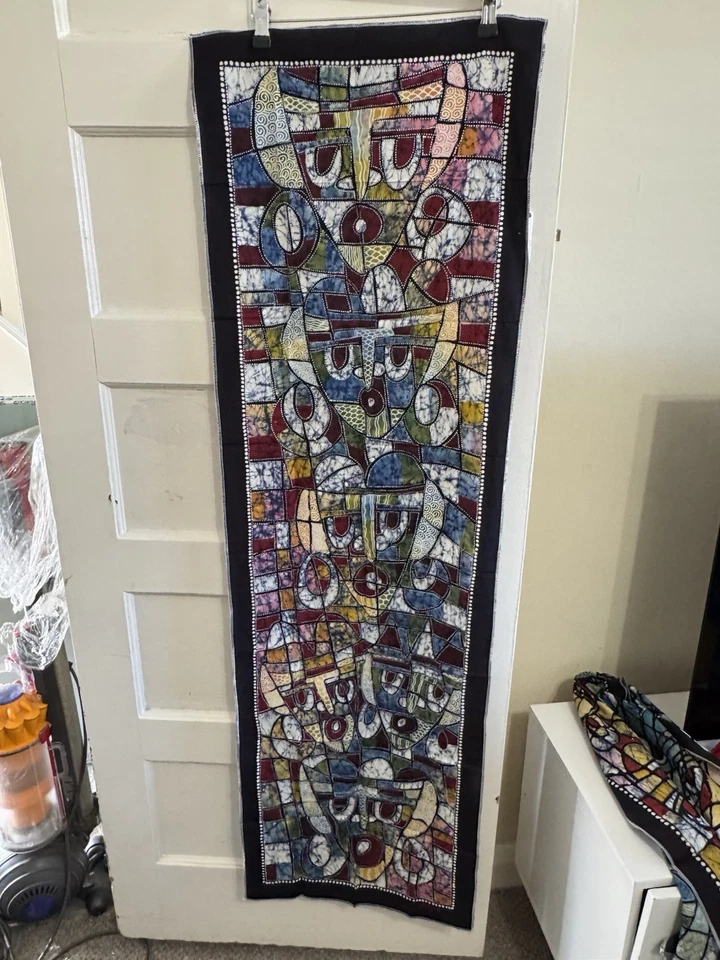 Batik Painting Artwork Wall Hanging Original Work - Image 2 of 4