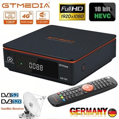 Digitaler Sat-TV-Empfänger FTA-Satellitentunerbox HDMI USB DVR-Aufzeichnung DE