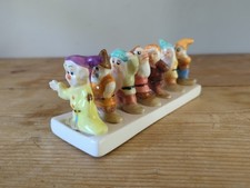 Walt Disney Snow White & The Seven Dwarves Ceramic Toast Rack Holder FREE POST