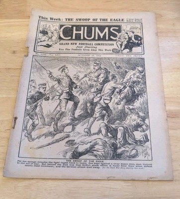 Six Copies Of Chums Newspaper Without Covers From 1912-1915
