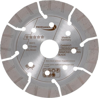 Diamanttrennscheibe BG013 Beton / Granit Turbo (115mm - 350mm)
