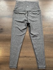 Lululemon Wunder Under Hi-Rise Tight Luxtreme 21" Heathered Black Size 4
