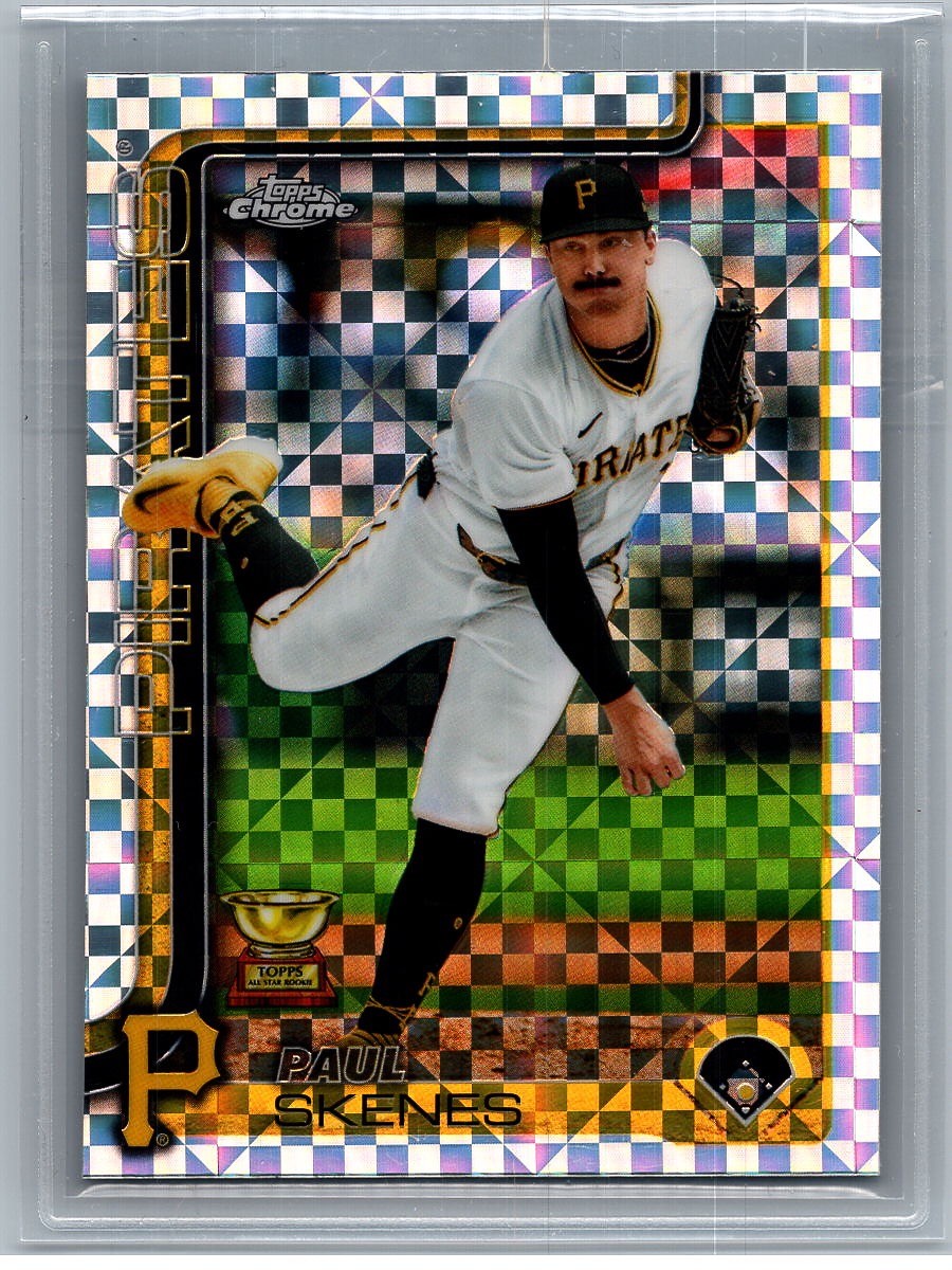 2025 Topps Chrome #300 Paul Skenes X-Fractors