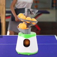Table Tennis Robot Exerciser Professional Training Ball Machine 15 Balls