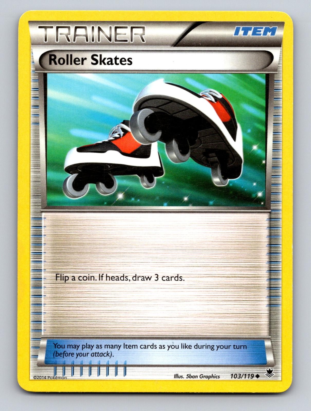 Roller Skates 103/119 Uncommon Phantom Forces Pokemon