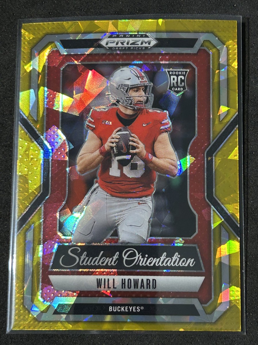 2025 Panini Prizm Draft Picks - Student Orientation Will Howard
