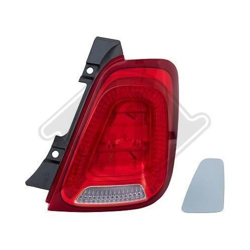 1X Heckleuchte Diederichs 3405194 Passend FüR Fiat-image