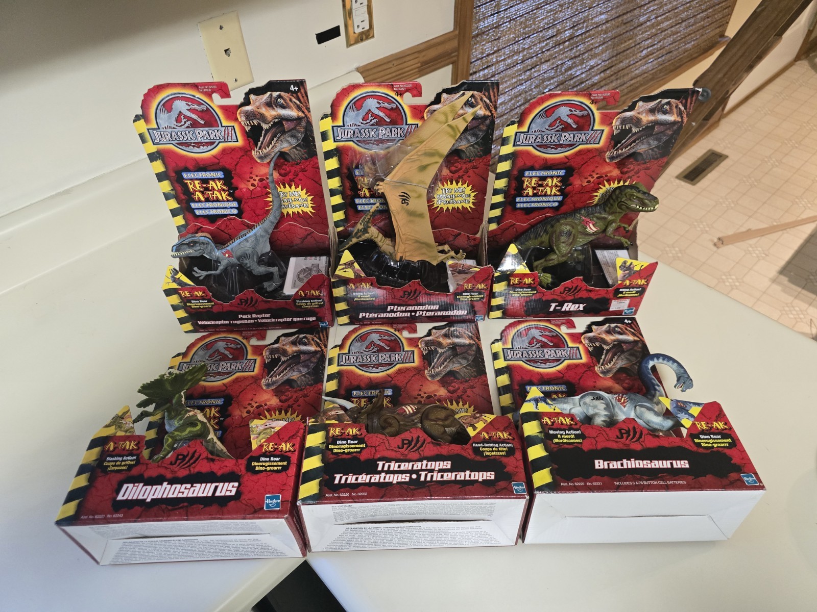 hasbro 2000 jurassic park 3 re-ak a-tak tyranno - Acquista Altre action figures da collezione su todocoleccion