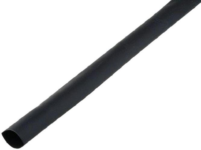 Gaine thermo-rétractable noire 19.1mm avec colle interne en polyoléfine de 1 mètre
