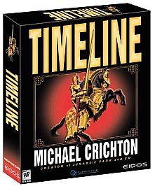 SEALED Timeline Michael Crichton Big Box Game & Book  (Eidos PC, 2000) Windows