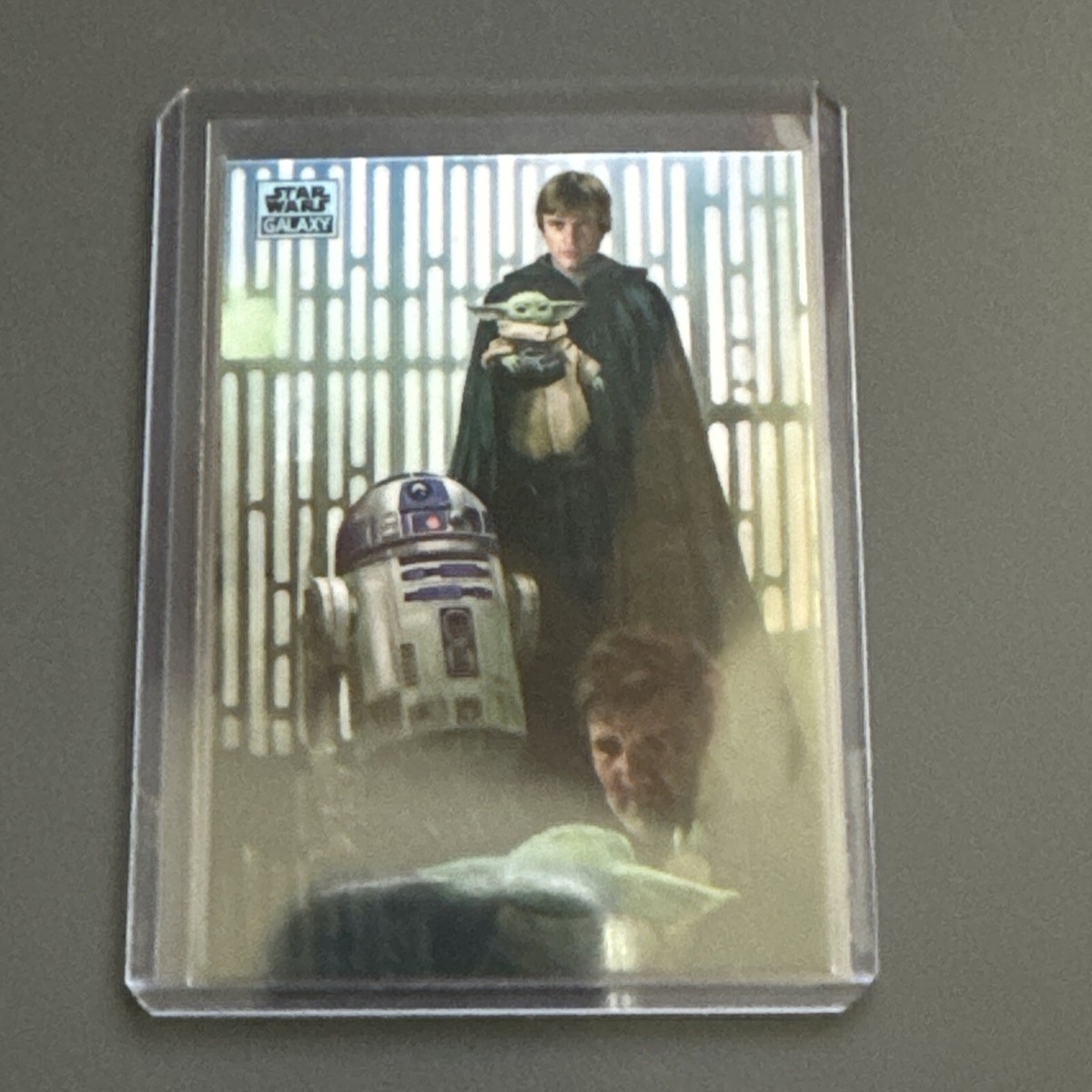 2004 Topps Chrome Star Wars Galaxy The Choice #78 - Luke And