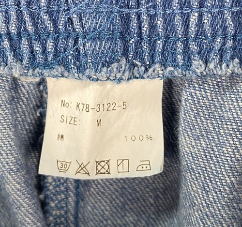RARE Backers Vintage Denim Pant Jean Women M High Waist Tapered Drawstring 27x27 - Picture 9 of 9