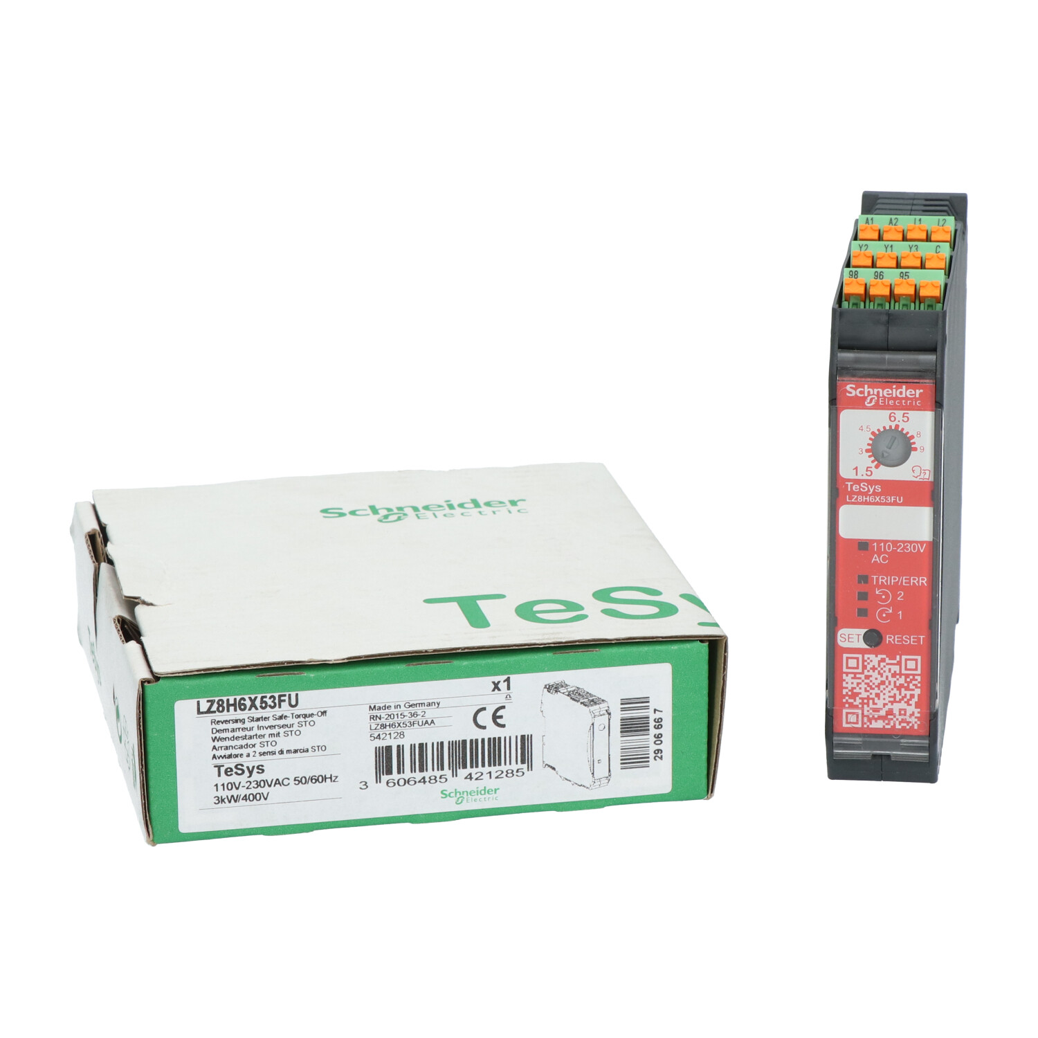 Schneider Electric LZ8H6X53FU TeSys H Reversing Starter New NFP