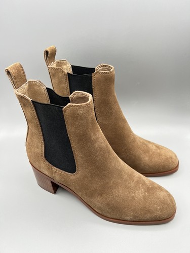 NEW !!! Steve Madden Rhiannon Chelsea Boot Women Brown Suede Size 7M - Picture 3 of 11