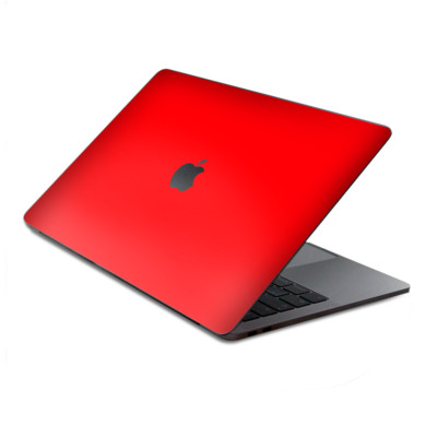 Skin Itsaskin Pour MacBook Pro 15" Retina - Rouge Uni, Vinyle De Protection