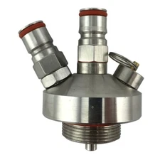 Mini Keg Dispenser Cap Homebrew Growler Dispensing Cap Ships Free