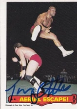 Tony Atlas Signed 1985 O-Pee-Chee WWF Rookie Card #49 PSA/DNA COA RC WWE Auto'd