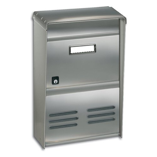 Alubox Cassetta posta con tettuccio (26x12x37,5cm) DUBLO Inox tdl 14DR2E EVO