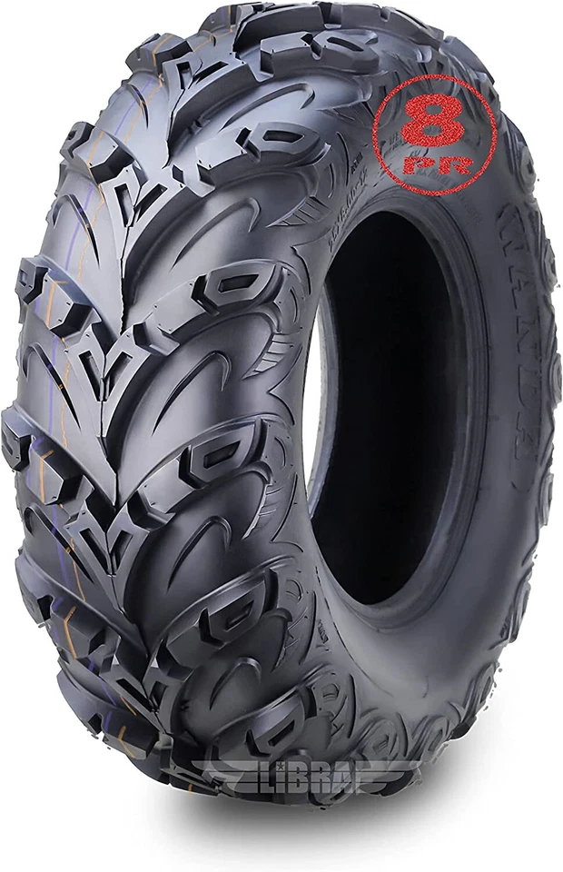 (4) 04-06 Bombardier OUTLANDER 330 400 HO Tires 25X8X12 25X10X12 8PR Mud Sling - Image 3 of 4