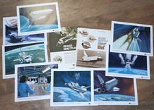 NASA Space Shuttle Collection Booklets Test ARTIST'S CONCEPT Pictures Rockwell