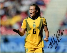 Sweden Magdalena Erikson Autographed Signed 8x10 Photo COA #1