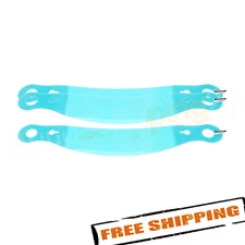 ZAMP P205Z Clear 12.375 in Center to Center Helmet Shield Tear Off, Set of 24