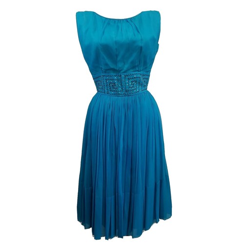 hanpceirs women's boatneck sleeveless swing vintage 1950s cocktail dress Hanpceirs Women'S Boatneck Sleeveless Swing Vintage 1950S Cocktail Dress  New