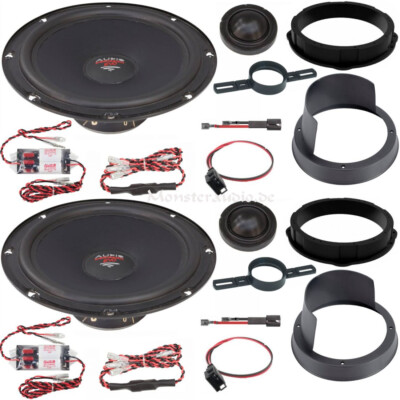 AUDIO SYSTEM XFIT 380 Watt Lautsprecher für AUDI A5 8T EVO2 2007-2016 Set