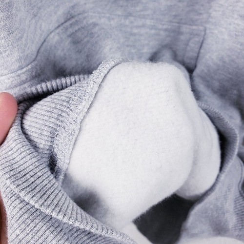 Aritzia TNA Sweatfleece Cozy Fleece Perfect Fit Hoodie Sweatshirt Gray Size XL - Picture 5 of 7