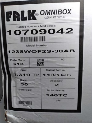 NEW FALK 1238WOF2S-30AB OMNIBOX GEAR MOTOR/REDUCER | eBay