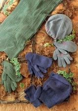 STYLECRAFT 4389 HAT GLOVES SCARF DK Knitting Pattern Sizes S,M,L