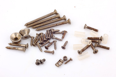 Aged ST complete Screws Set 2 Nickel -fits to Strat  ''Art of Aging''Serie
